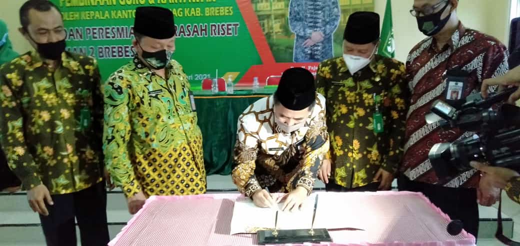 Peresmian Madrasah Riset MAN 2 Brebes