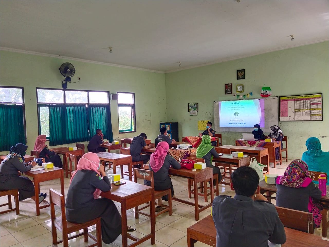 Diseminasi RTL Pelatihan Jarak Jauh Metodologi Pembelajaran di  MAN 2 Kota Semarang