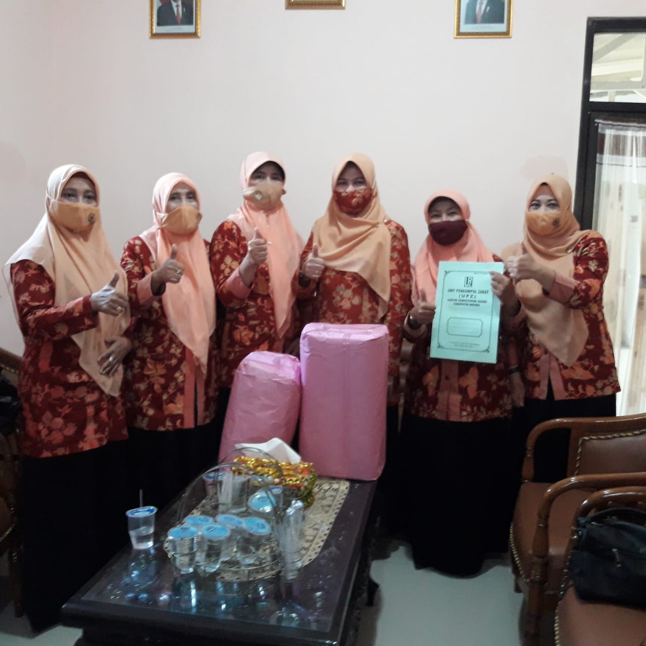Bansos DWP kepada Korban Bencana Kab Brebes