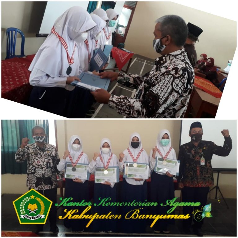 MTsN 1 Banyumas Sabet Prestasi Kompetisi Sains dan Bahasa Nasional (KSBN)