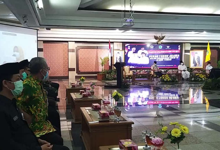 Peringatan Isra Mi’raj di Jawa Tengah Peduli Kyai dan Santri