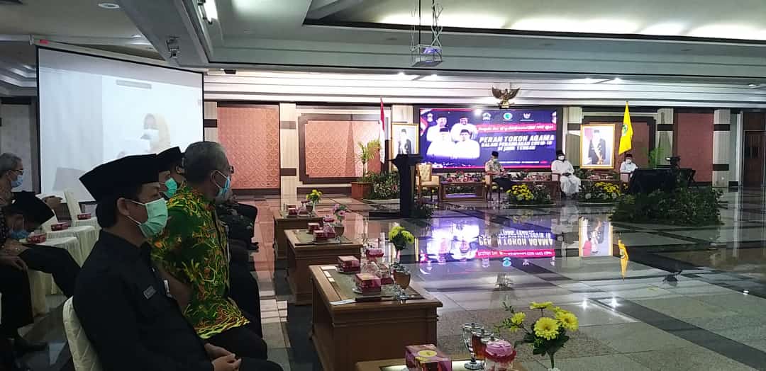 Peringatan Isra Mi’raj di Jawa Tengah Peduli Kyai dan Santri