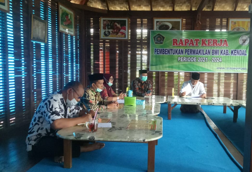 Kemenag Kendal Jaring Nama Calon Pengurus Perwakilan BWI Kabupaten