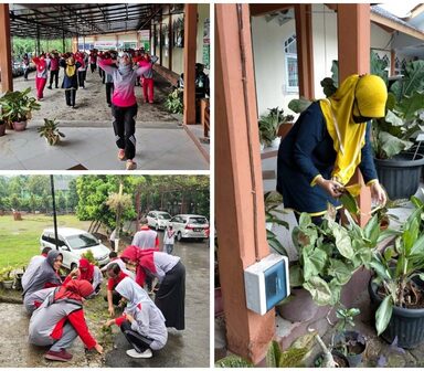 Jumat Sehat iIkhtiyar Ciptakan Badan dan Lingkungan Sehat