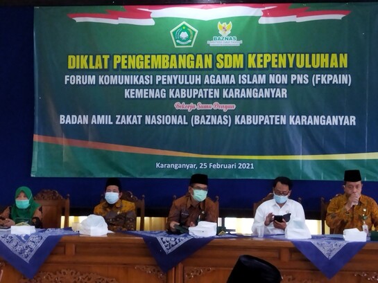 FKPAIN Bersama BAZNAZ Gelar Diklat Pengembangan SDM Kepenyuluhan