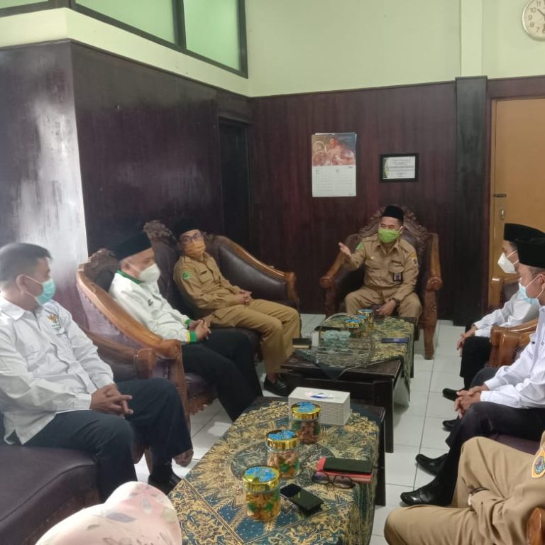 Silahturahmi Pengurus BAZNAS di Kantor Kemenag Kabupaten Brebes