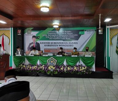 Perkuat Peran Tokoh Agama KanKemenag Wonosobo Gelar Silaturahmi dan Pembinaan Tokoh Agama