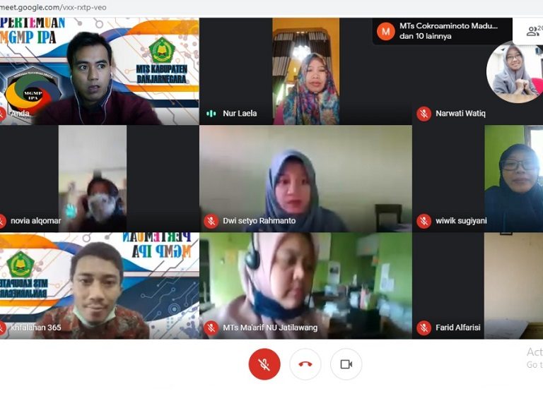 Masa Pandemi, Tuntut MGMP IPA Realisasikan Program Kerja Lebih Kreatif dan Inovatif