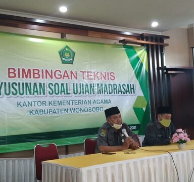 Bimtek Penyusunan Soal Ujian Madrasah