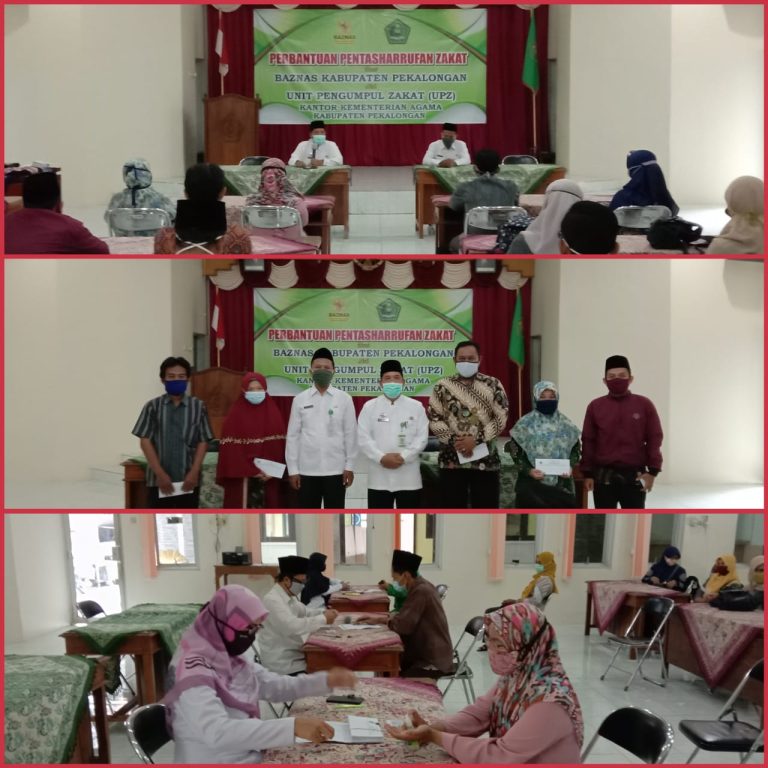 Pentasarufan Zakat  untuk Asnaf Sabilillah di Lingkungan Kankemenag Kab. Pekalongan