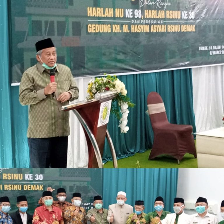 Kepala Kankemenag Kab. Demak Hadiri Istighotsah di RSI NU Demak Bersama M Nuh