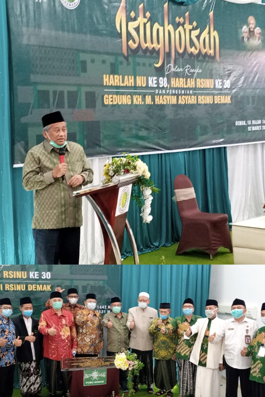Kepala Kankemenag Kab. Demak Hadiri Istighotsah di RSI NU Demak Bersama M Nuh