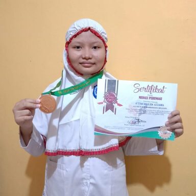 Iftitah Maulida Az Zahra, Siswi Berprestasi dari MIM Nambangan Selogiri