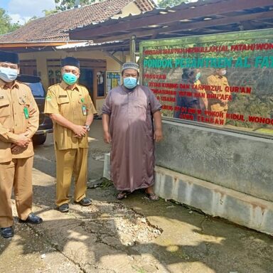 Ka. Kankemenag Wonogiri Kembali Sosialisasikan Prokes 5 M Kepada Pengasuh Pesantren