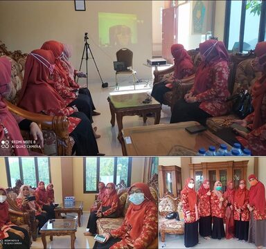 DWP Banjarnegara Ikuti Webinar Nasional Parenting DWP Kemenag RI