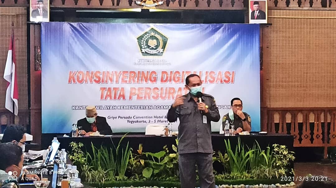 Bidang PHU Fasilitasi Giat Konsinyering Digitalisasi Tata Persuratan Elektronik
