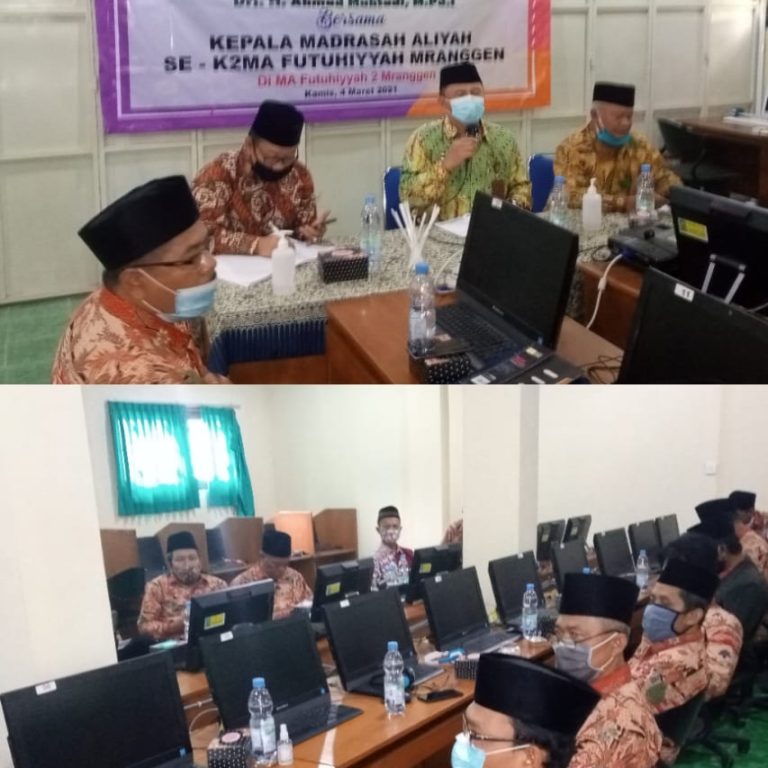 Kepala Kankemenag Kab. Demak Berikan Pembinaan Kepada Kepala MA se-KKM Futuhiyyah Mranggen