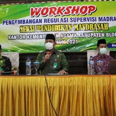 Kankemenag Kab. Blora Adakan Workshop Pengembangan Regulasi Supervisi Madrasah
