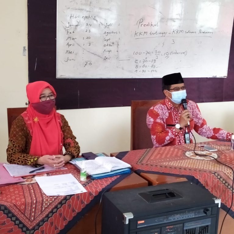 Seksi PAIS Kemenag Wonosobo Lakukan Bimbingan KKG PAI Kecamatan Kejajar