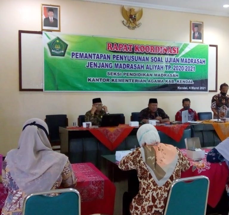 Sukseskan Ujian Madrasah, Kemenag Gelar Rakor Pemantapan Penyusunan Soal