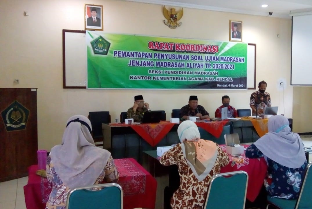 Sukseskan Ujian Madrasah, Kemenag Gelar Rakor Pemantapan Penyusunan Soal