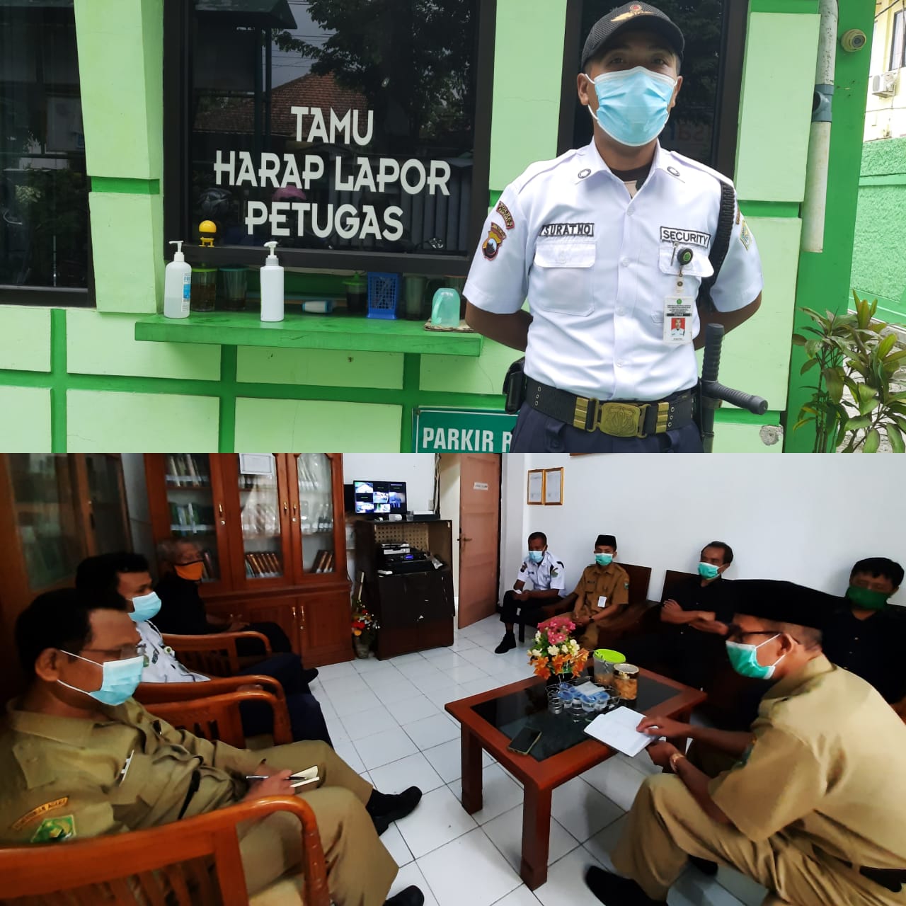 Tingkatkan Performance, Satpam, Pramubakti dan Supir Kemenag Kebumen Dapat Seragam Baru