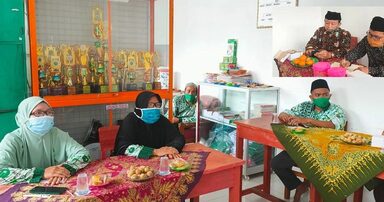 Kasi PD Pontren dan Kasi Penmad Sambangi Madin Nidaul Hikmah