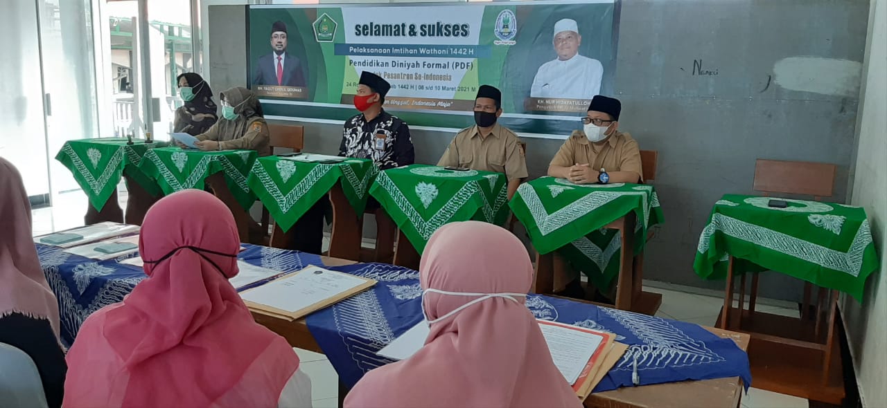Sebanyak 324 Santri PDF Al Mubaarok Siap Ikuti Ujian Nasional