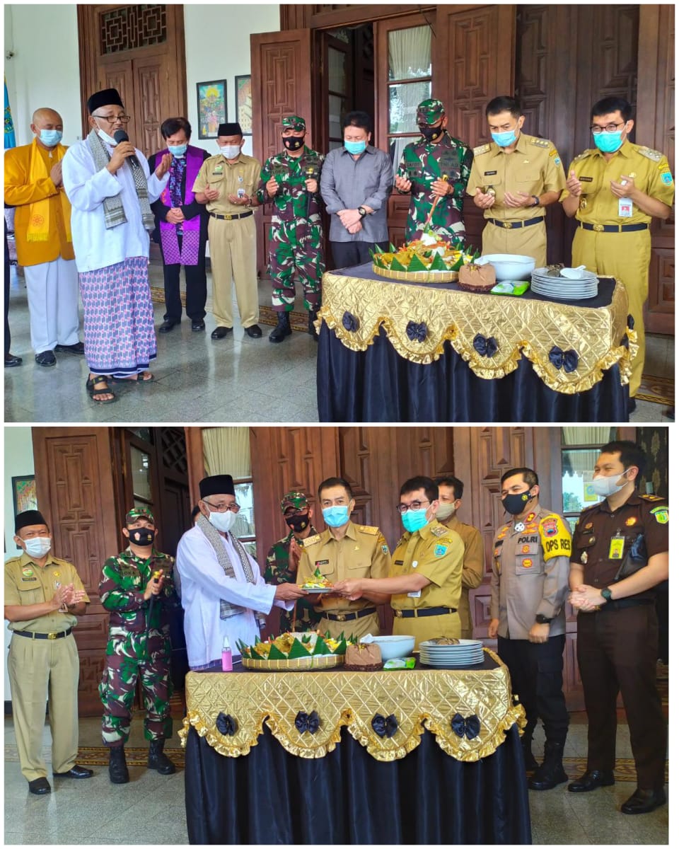 Kakankemenag Hadiri Tasyakuran dan Doa Bersama Salatiga Kota Tertoleran