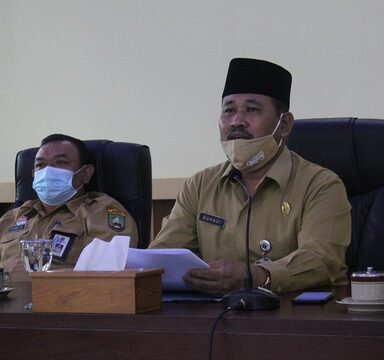 Kakankemenag Kab. Blora bersama Kabag Tata Pemerintahan Pemkab Blora Bahas Draft Kerjasama Pendirian Mal Pelayanan Publik (MPP)