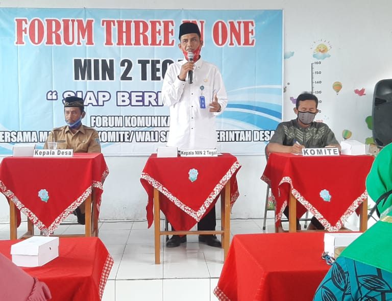 MI Negeri 2 Tegal Berpacu dalam Three In One