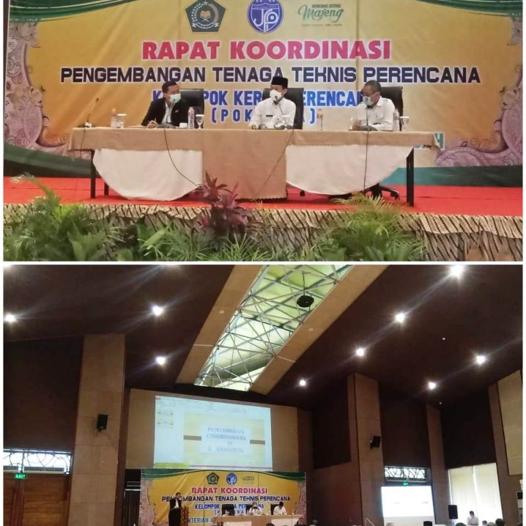 Pokjana dan Kanwil Kemenag Gelar Rakor Pengembangan Tenaga Teknis Perencana