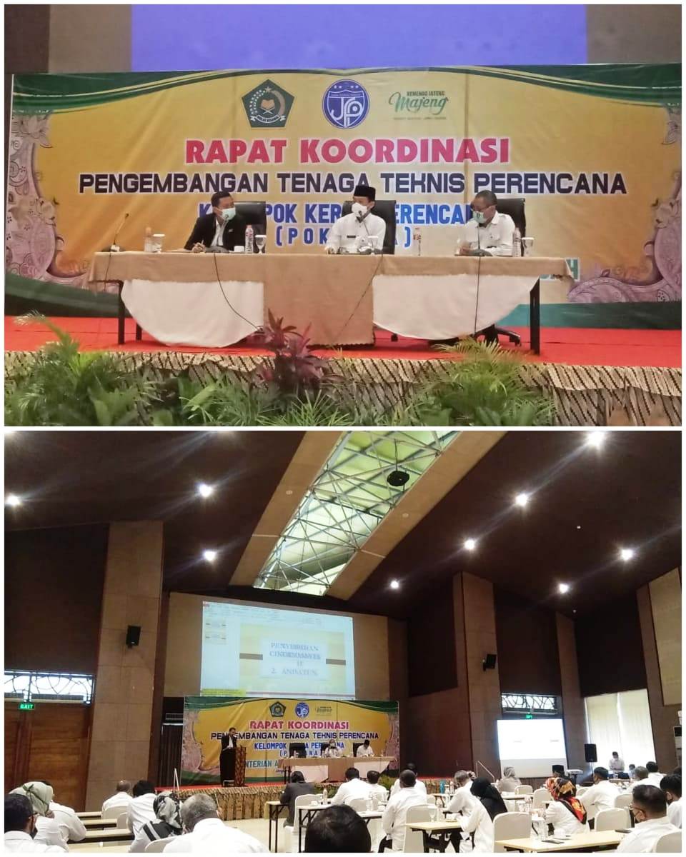 Pokjana dan Kanwil Kemenag Gelar Rakor Pengembangan Tenaga Teknis Perencana