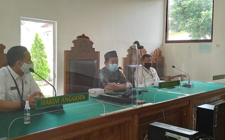 Kasi Bimas Islam Kan Kemenag isi Siraman Rohani PN Wonosobo
