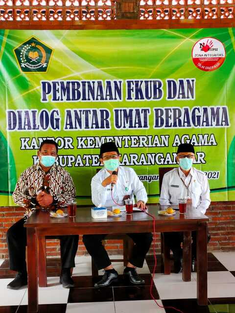 Pupuk Kerukunan, FKUB Kabupaten Karanganyar Gelar Rakor