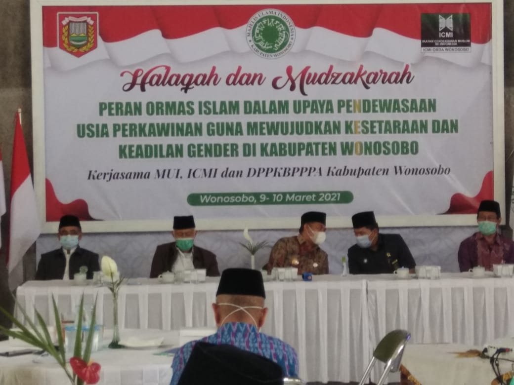 Halaqah dan Mudzakarah Kankemenag Sebut Tokoh Agama dan Ormas Islam memiliki Peran Besar dalam Rangka Pendewasaan Usia Perkawinan di Indonesia