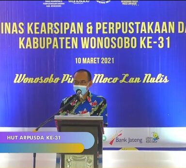 Kankemenag Hadiri Peringatan HUT Arpusda Wonosobo