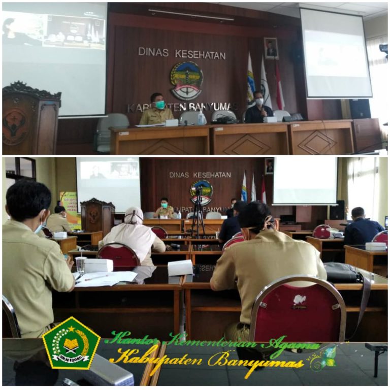 Kemenag Banyumas  Ikuti Rakor Germas Sapa