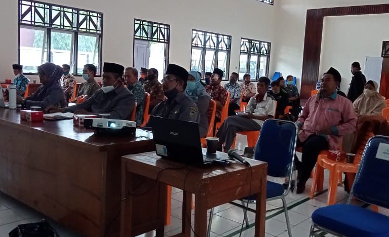 Seksi PAIS Kemenag Banyumas Adakan Rakor Pembahasan DIPA