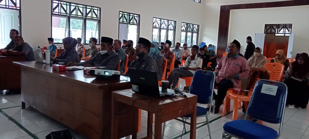 Seksi PAIS Kemenag Banyumas Adakan Rakor Pembahasan DIPA