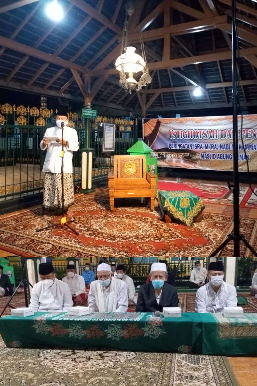 Kepala Kemenag Demak Hadiri Peringatan Isro’ Mi’roj Nabi Muhammad SAW di Kompleks Makam Sultan Fatah