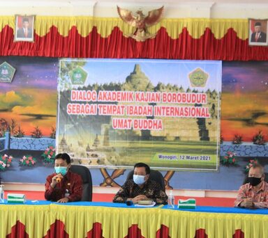 Ka. Kanwil Kemenag Jateng Hadiri Dialog Akademik Kajian Borobudur Sebagai Tempat Ibadah Internasional