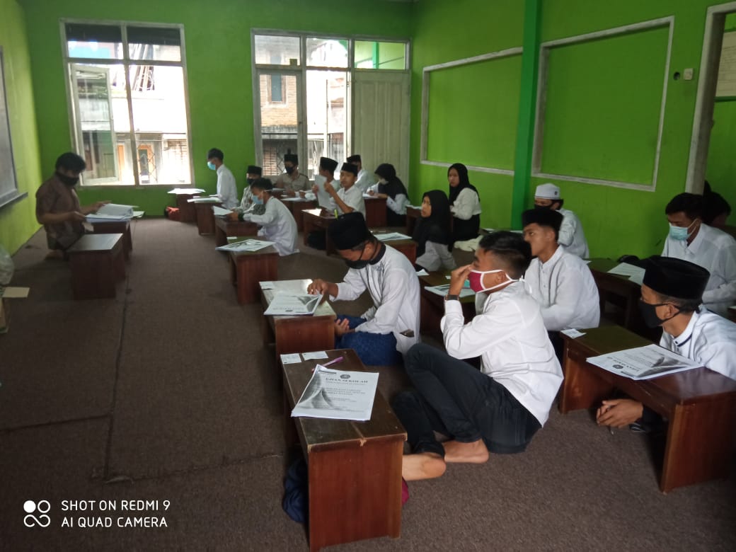 PLT PD Pontren Kankemenag Kab. Wonosobo Lakukan Kunjungan Pelaksanaan Ujian tingkat Wustha
