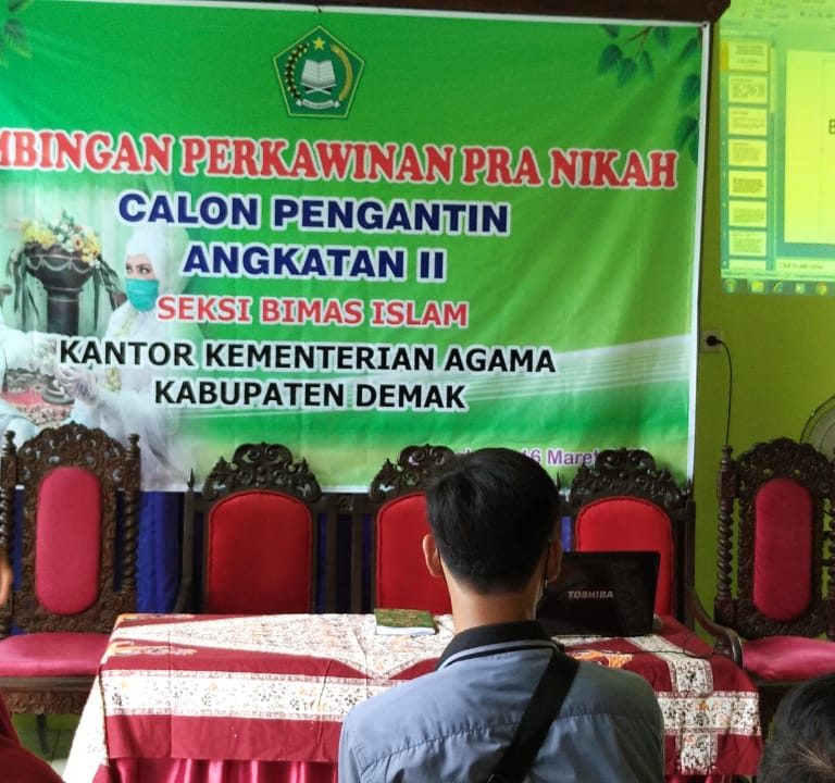 Bimas Islam Kemenag Demak Bekali Pasangan Calon Pengantin dengan Bimbingan Perkawinan