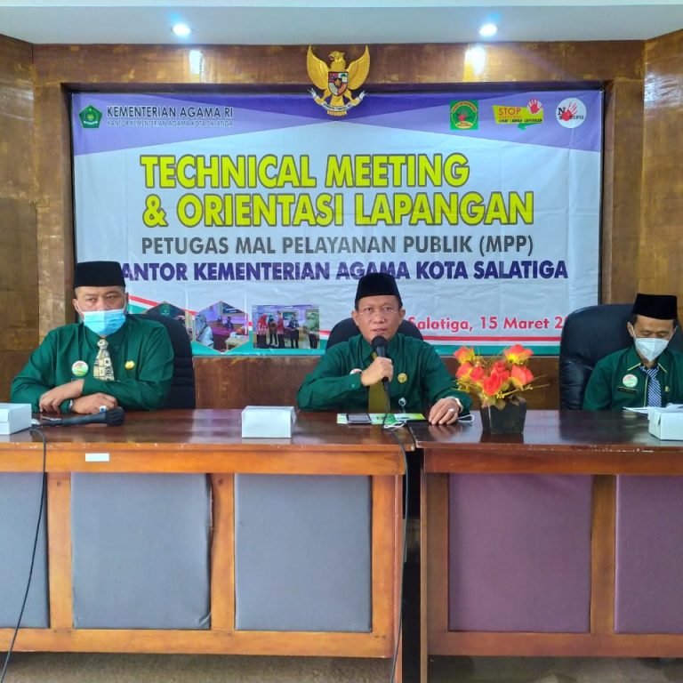 Petugas MPP Ikuti Technical Meeting dan Orientasi Lapangan