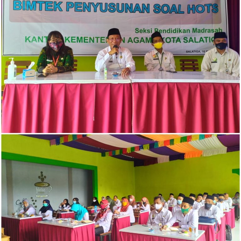 Bimtek Penyusunan Soal HOTS Tingkatkan Kualitas Pendidikan Madrasah