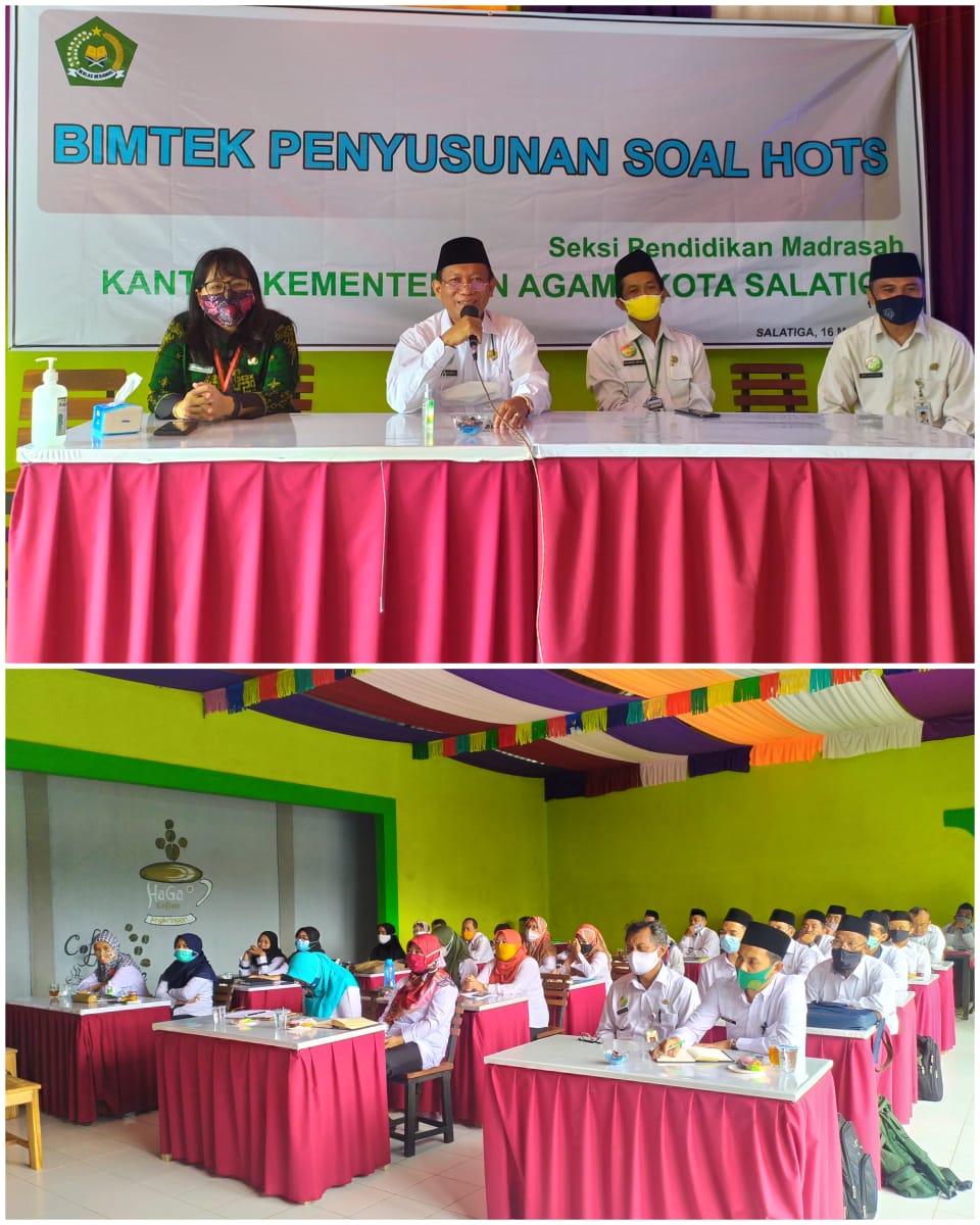 Bimtek Penyusunan Soal HOTS Tingkatkan Kualitas Pendidikan Madrasah