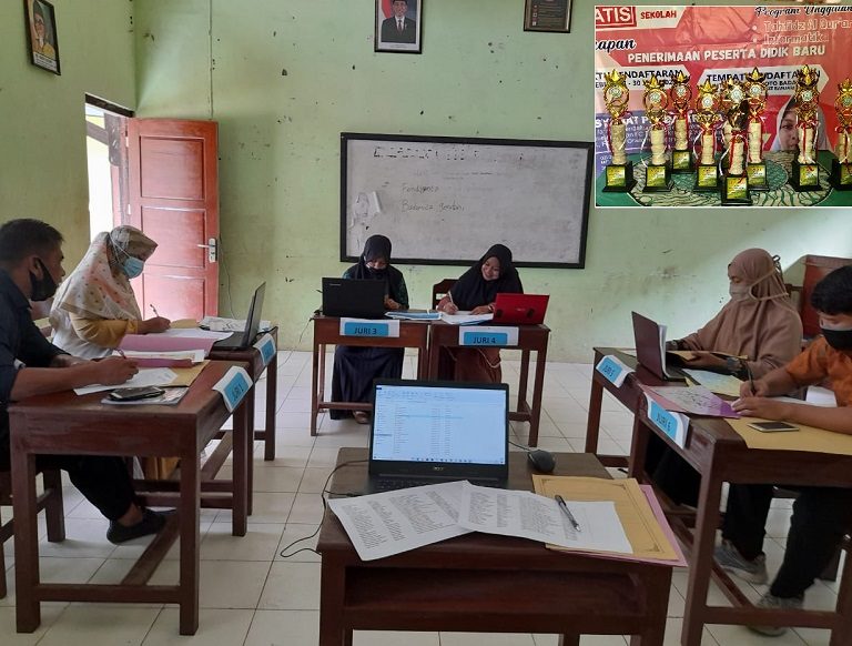 MTs C Badamita Umumkan Juara Lomba Mewarnai Kaligrafi