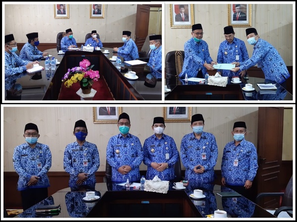 Kakankemenag Audiensi dengan Pemkot Magelang