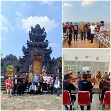 Pengurus FKUB Wonogiri Kunjungi Pura Agung Giri Natha Semarang